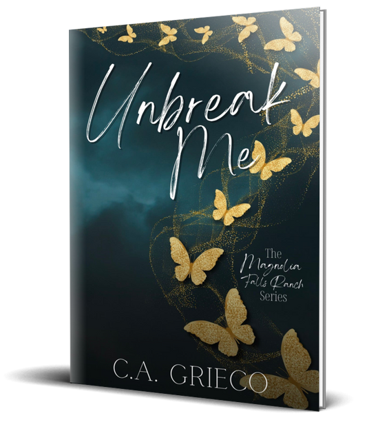 Unbreak Me signed paperback